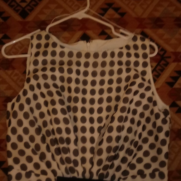 Coldwater Creek Pocka Dot Dress Size 8. Beautiful. - Picture 2 of 16